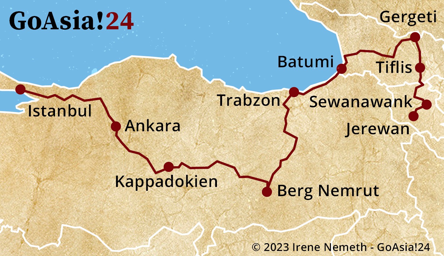 Die Route 2024