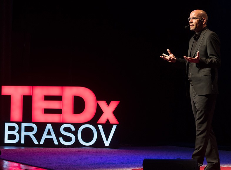 ...für TEDx Brasov auf Rumänisch...